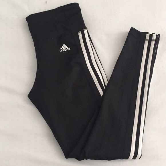 adidas black leggings - Picture 1 of 3